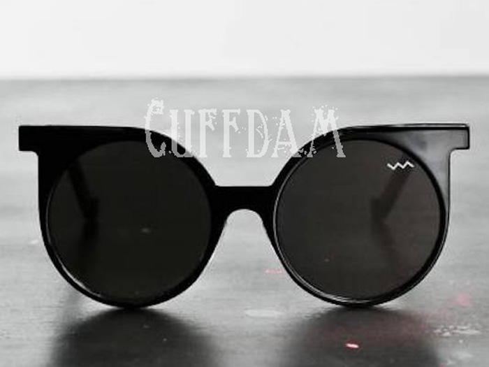 VAVA Silver Hinges / Light Grey Black Lenses