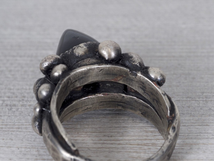 BULLET SILVER RING SILVER Handmade in UK