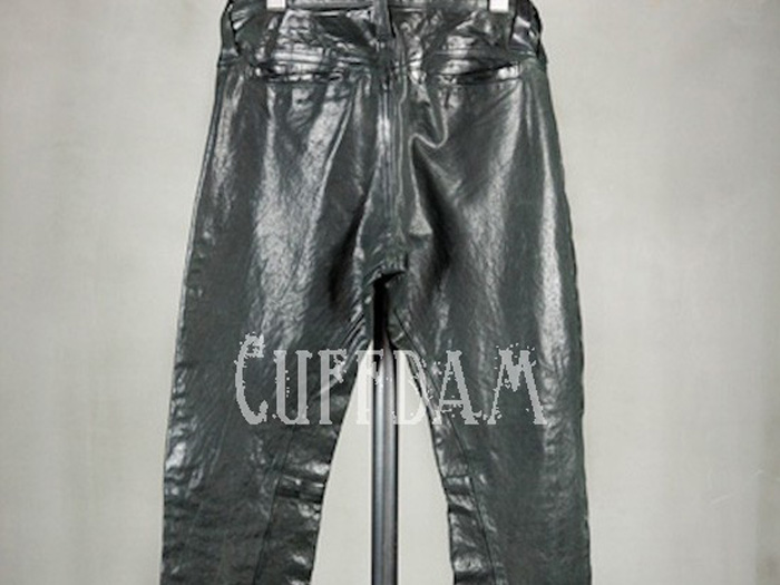 ITALY DOUBLE SHOULDER LEATHER GARMENT DYED