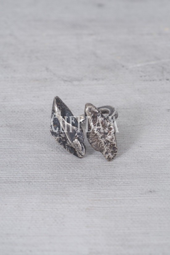 RW LONDON ROCK SILVER RING