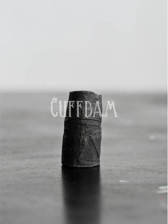 BANDAGE RING LONG L/ BLACK