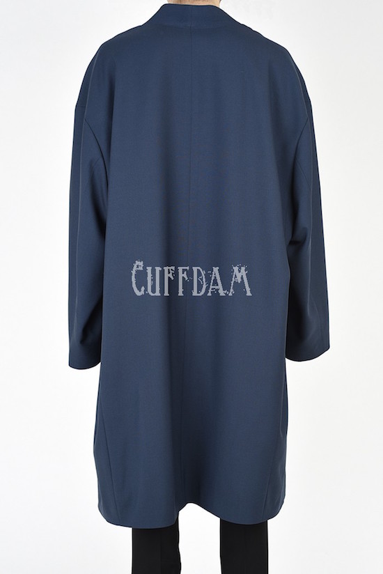 KIMONO LONG JACKET  WOOL GABARDINE 100%4