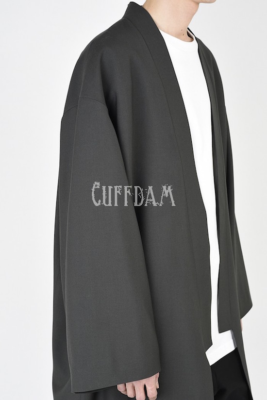 KIMONO LONG JACKET  WOOL GABARDINE 100%1