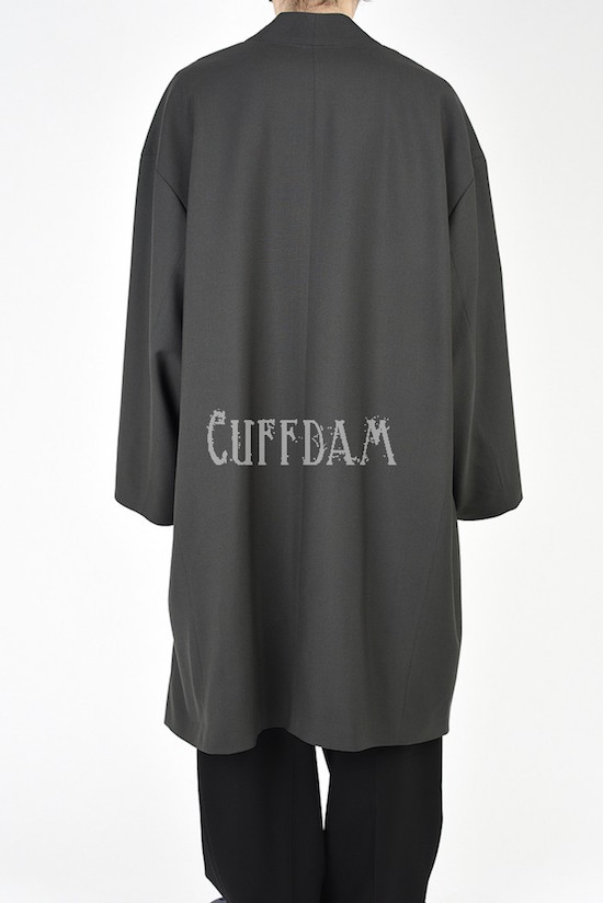 KIMONO LONG JACKET  WOOL GABARDINE 100%3