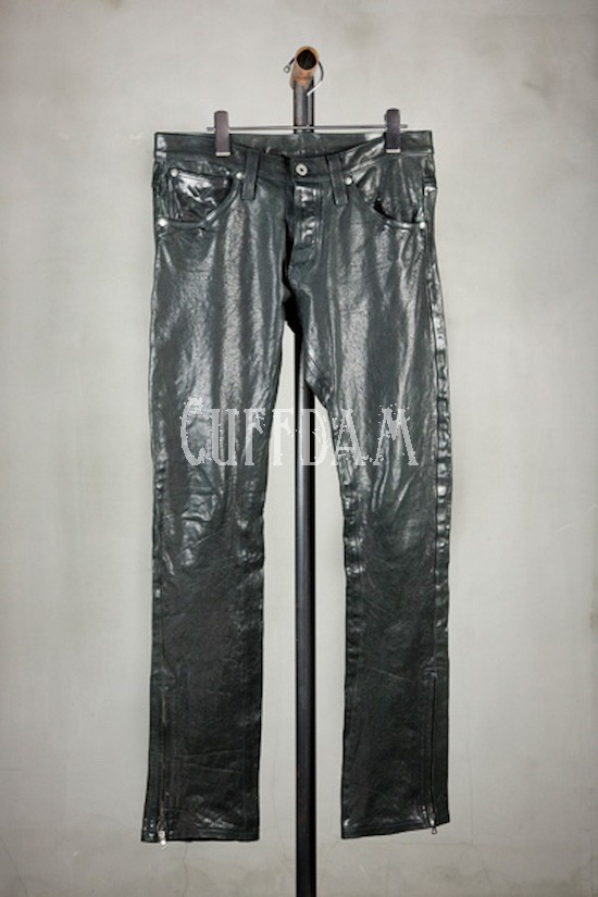 ITALY DOUBLE SHOULDER LEATHER GARMENT DYED1