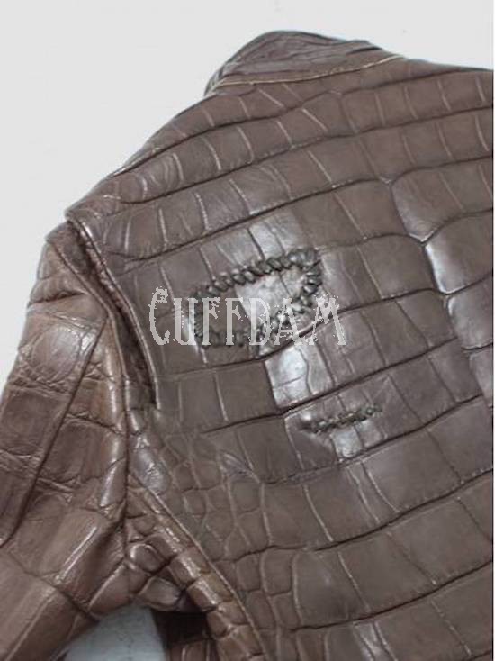 crocodile leather blouson2