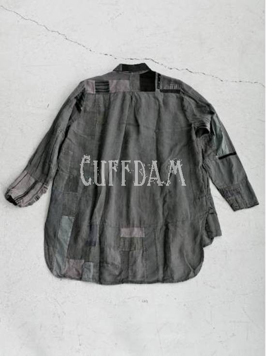 mix patch assam shirt