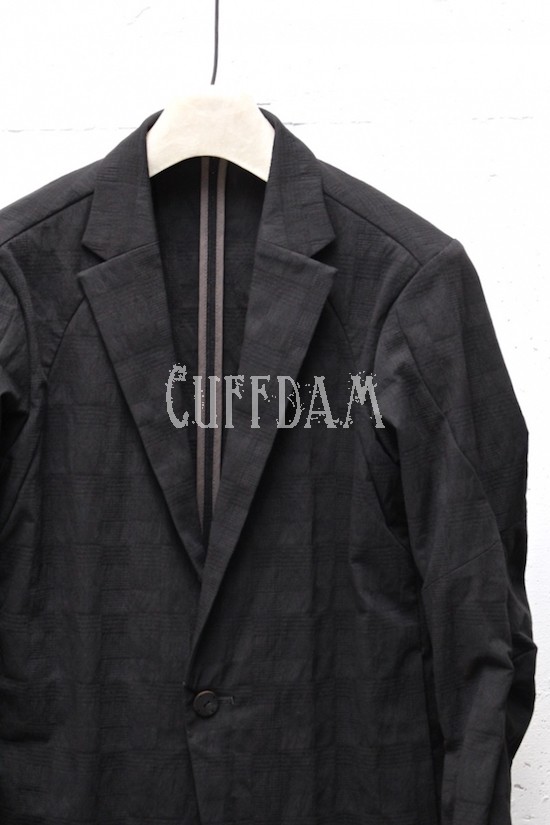 Jacket Crazy Jacquard.  Black.