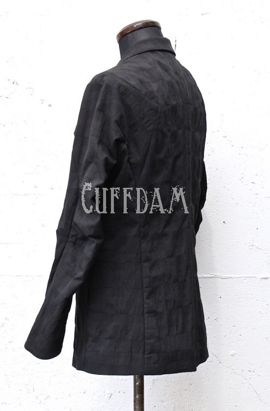 Jacket Crazy Jacquard.  Black.