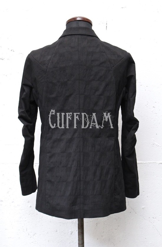 Jacket Crazy Jacquard.  Black.