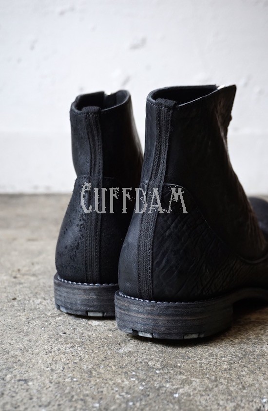HORSE BUTT LEATHER ZIP UP BOOTS